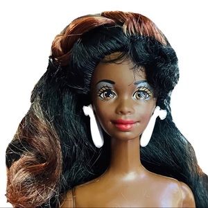 Nichelle Shani Black Barbie Doll 1990-91 Nude to Dress + Jewelry RARE Mattel
